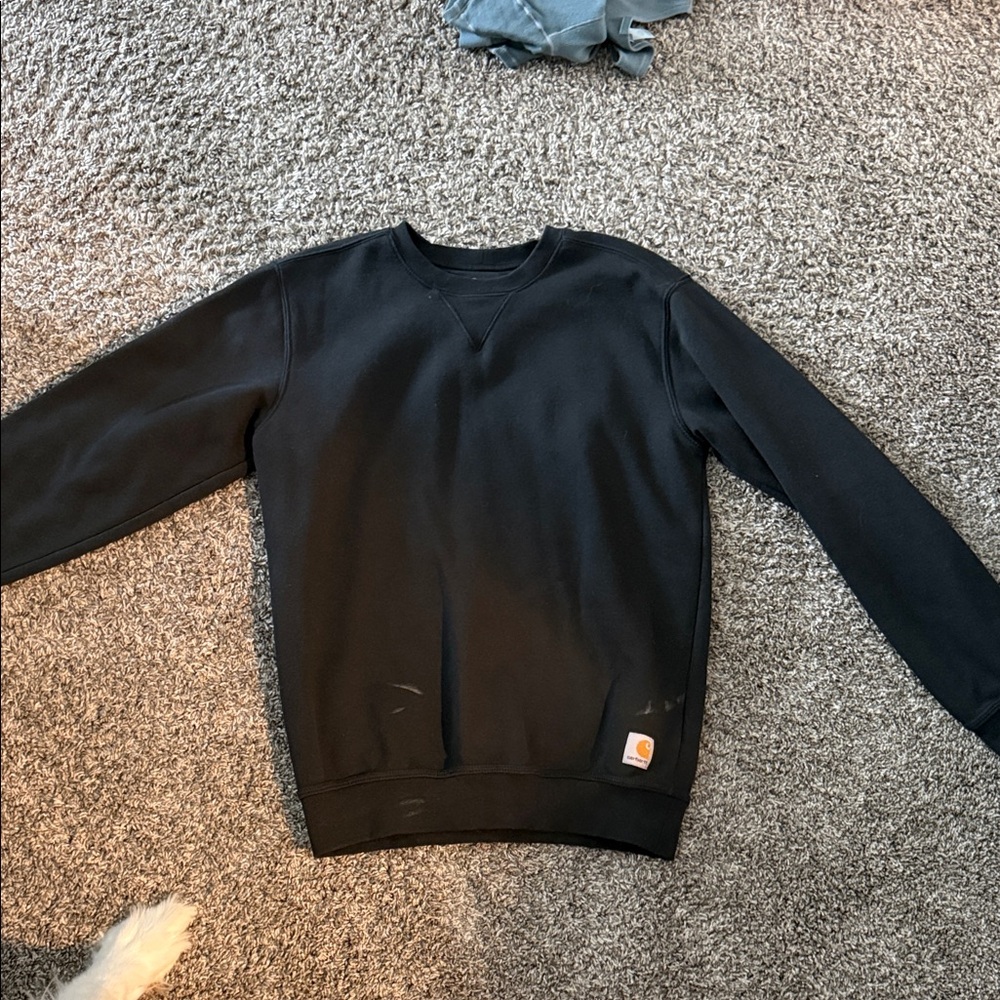 Carhartt Men's Classic Black Crewneck Sweater